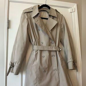 Vintage 90s London Fog Double Breasted Trench Coat
